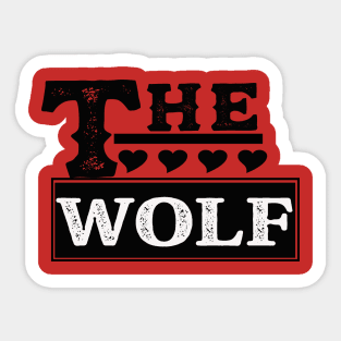 The Wolf Sticker